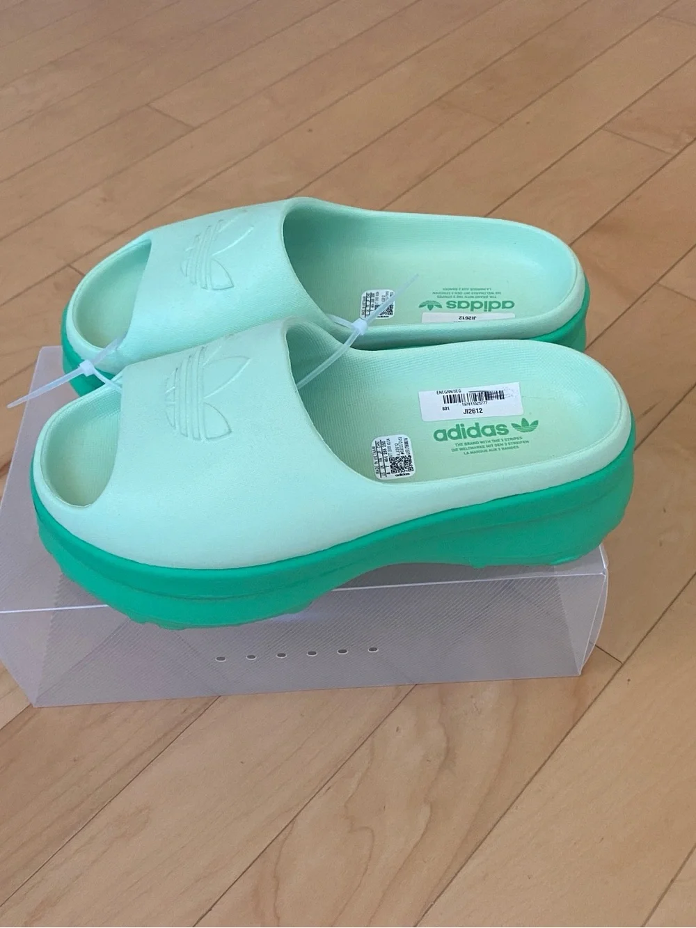 NEW Adidas Adifom Stan Smith Platform Slide